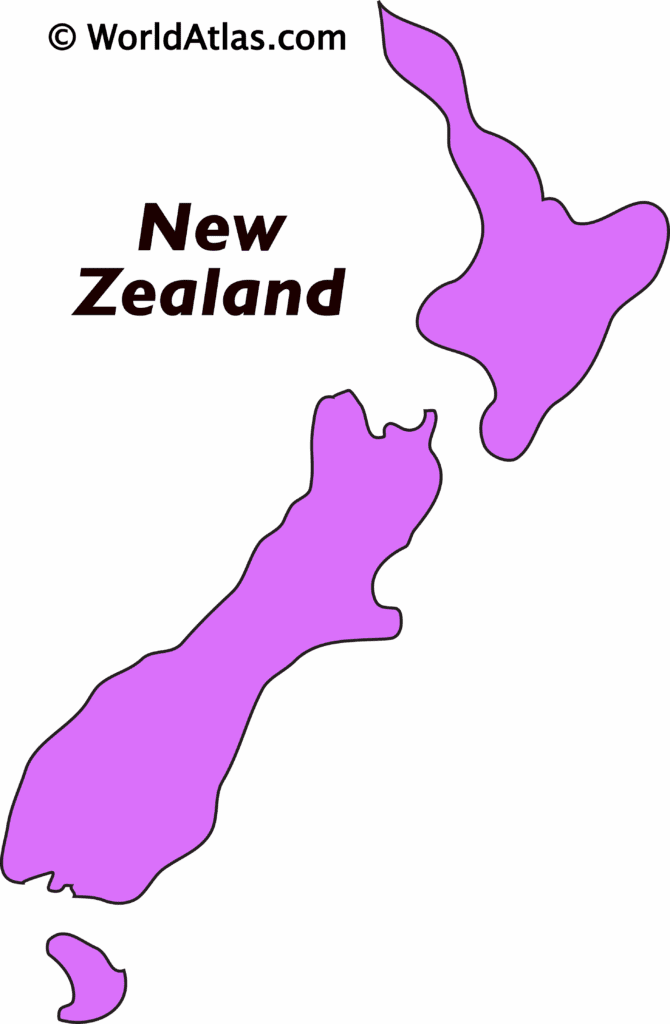 nz map